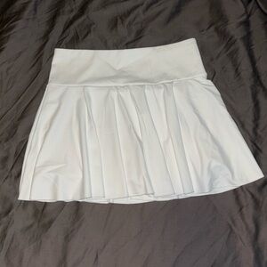 Halara White Tennis Skirt